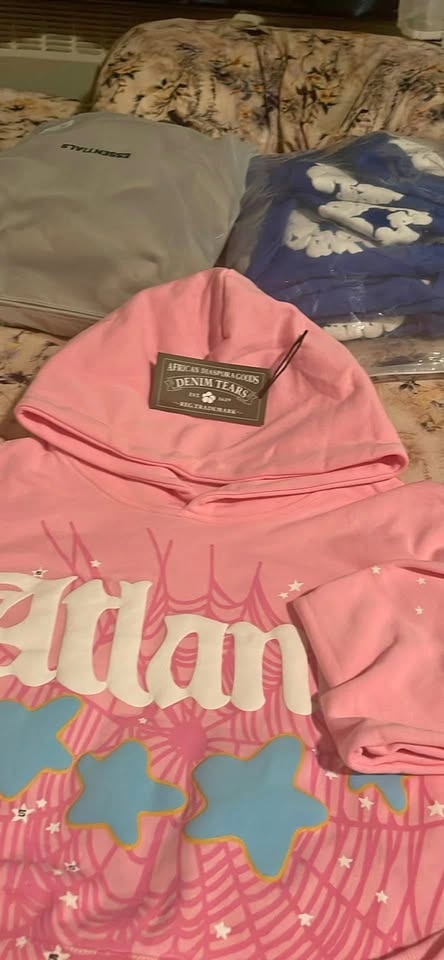 Essantail, Atlanta, denim tear hoodies