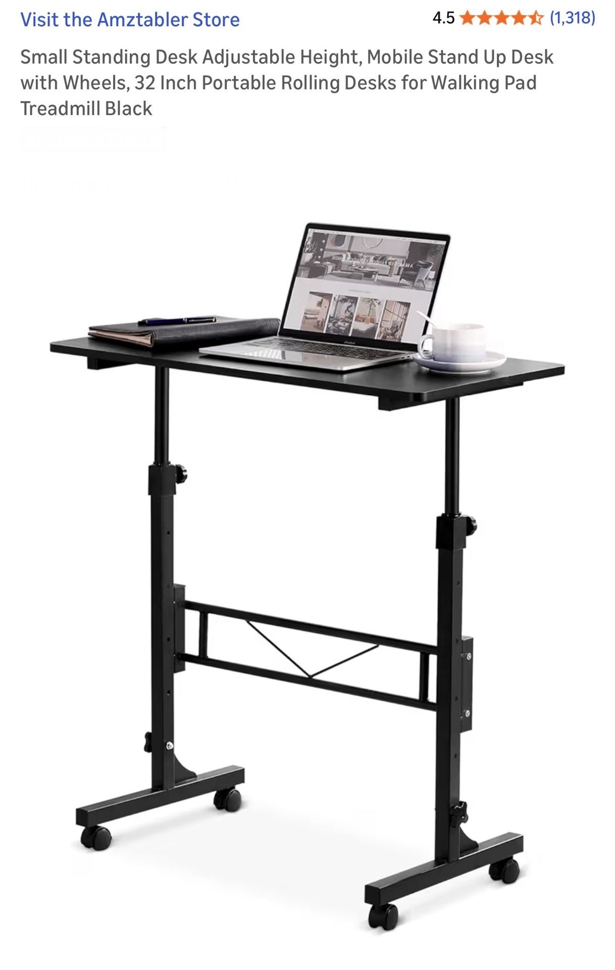 $40 Brand New Small Standing Desk Adjustable Height...
