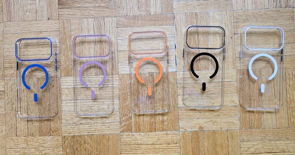 iPhone 17 Pro Max Case Transparent Protective Cover - Pink - photo 3