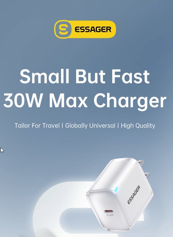 30W Type C Charger PD QC3.0 Fast Charger - photo 2
