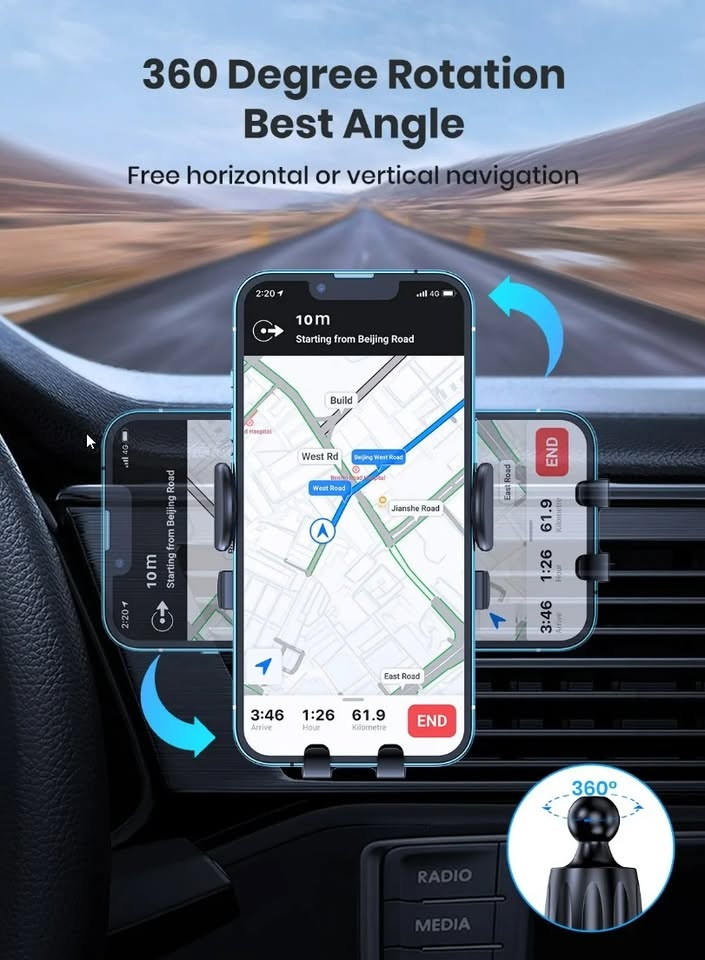 Car Phone Holder Mount - photo 2