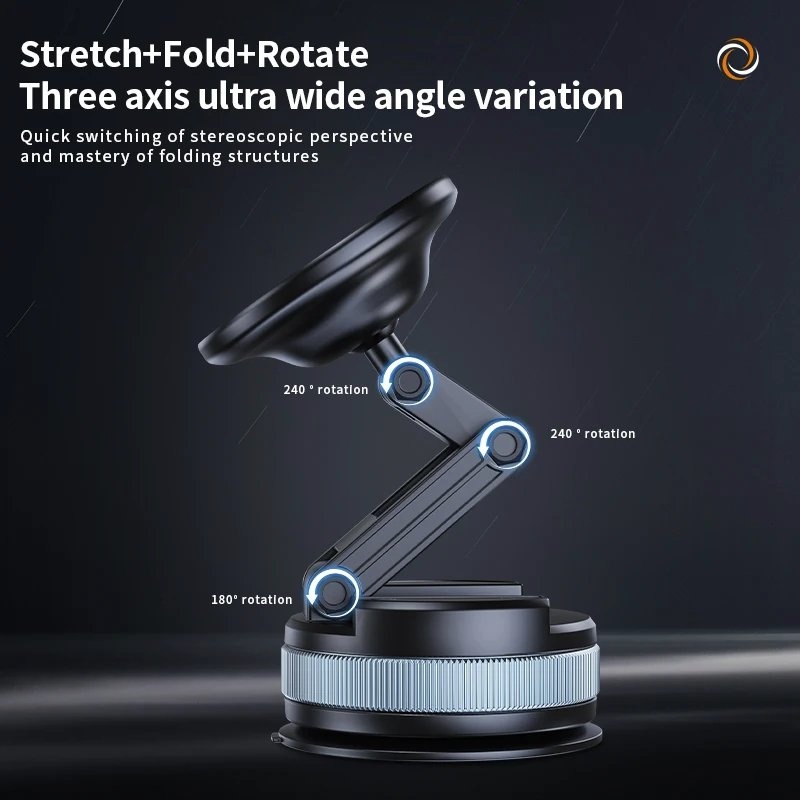 Magnetic Car Phone Holder Universal Foldable - photo 4
