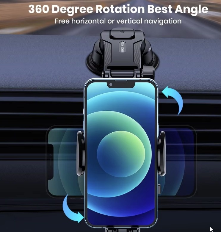Car Phone Holder Handsfree Stand Phone Mount - photo 4