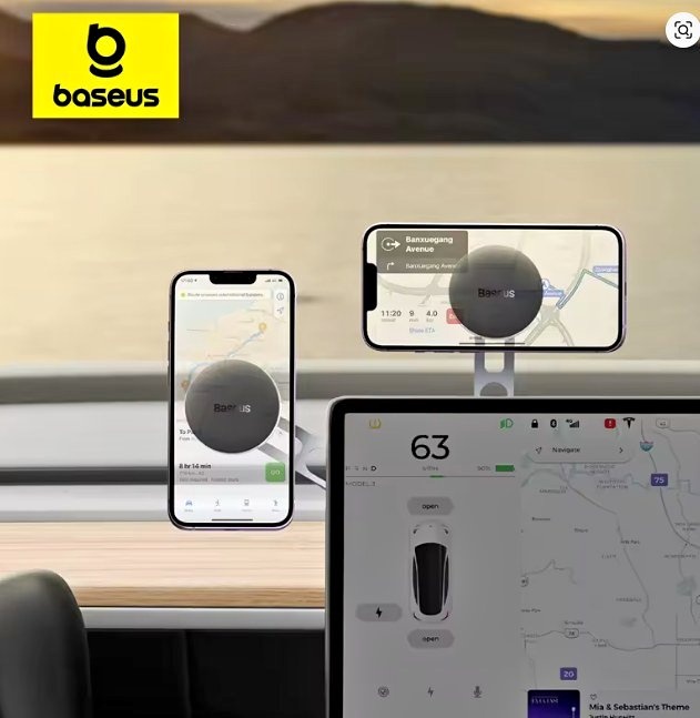 Baseus Magnetic Car Phone Holder for Tesla Display