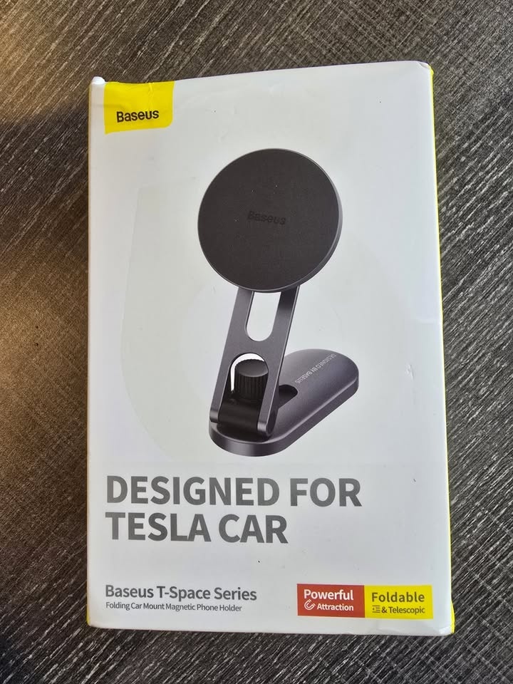Baseus Magnetic Car Phone Holder for Tesla Display - photo 2