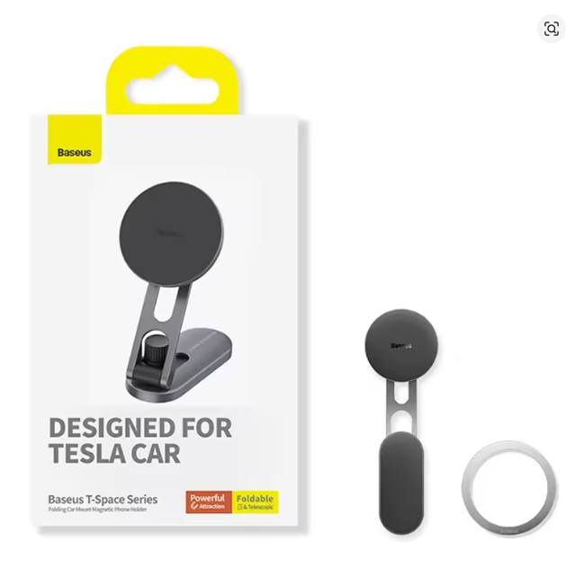 Baseus Magnetic Car Phone Holder for Tesla Display - photo 5