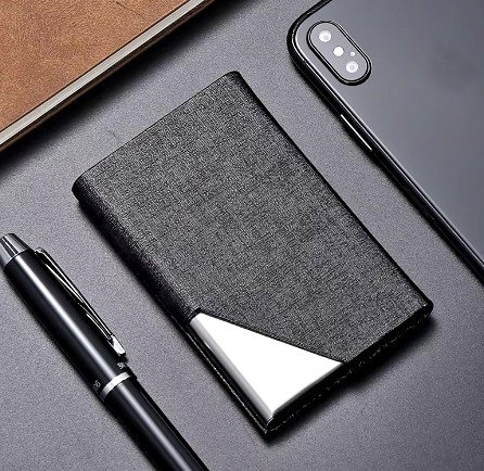 Card Holder Luxury Wallet PU Leather Business ID Credit Card Hol