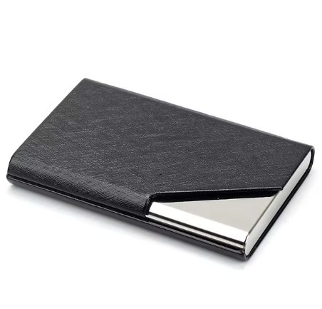 Card Holder Luxury Wallet PU Leather Business ID Credit Card Hol - photo 4