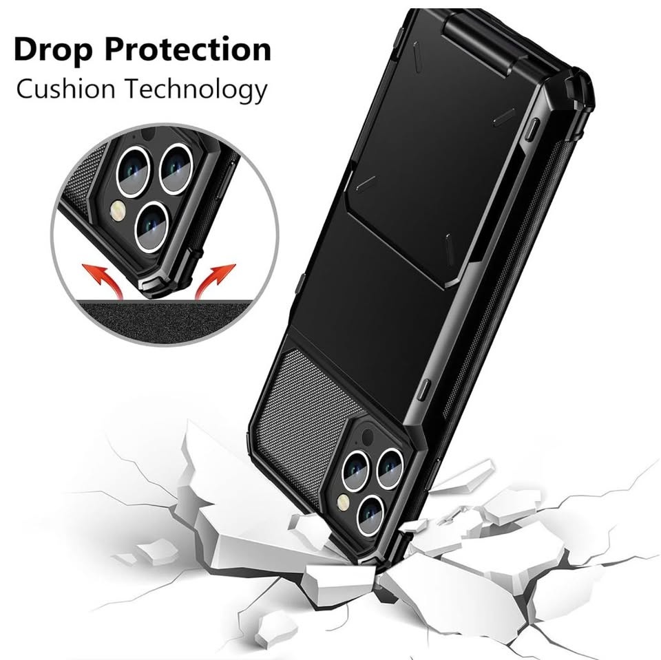 iPhone 15 Pro Case with Card Holder - 6.1 inch - photo 3