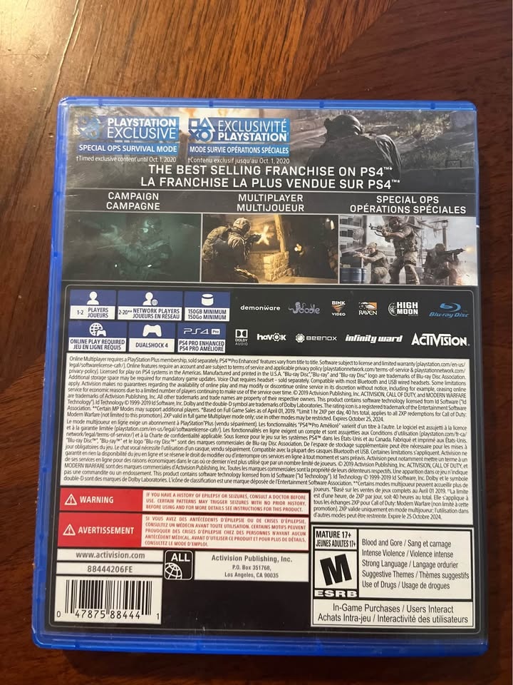 PlayStation CD Games (PS4 & PS5) call of duty... - photo 3