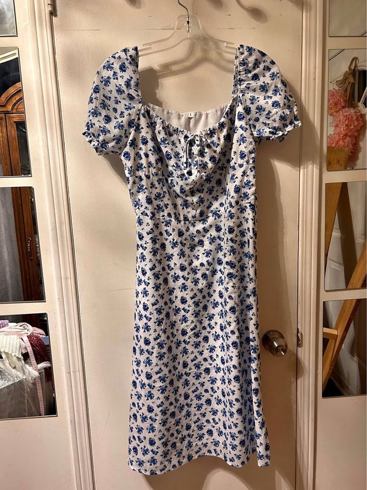 Blue Floral sundress