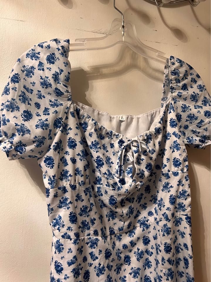 Blue Floral sundress - photo 2