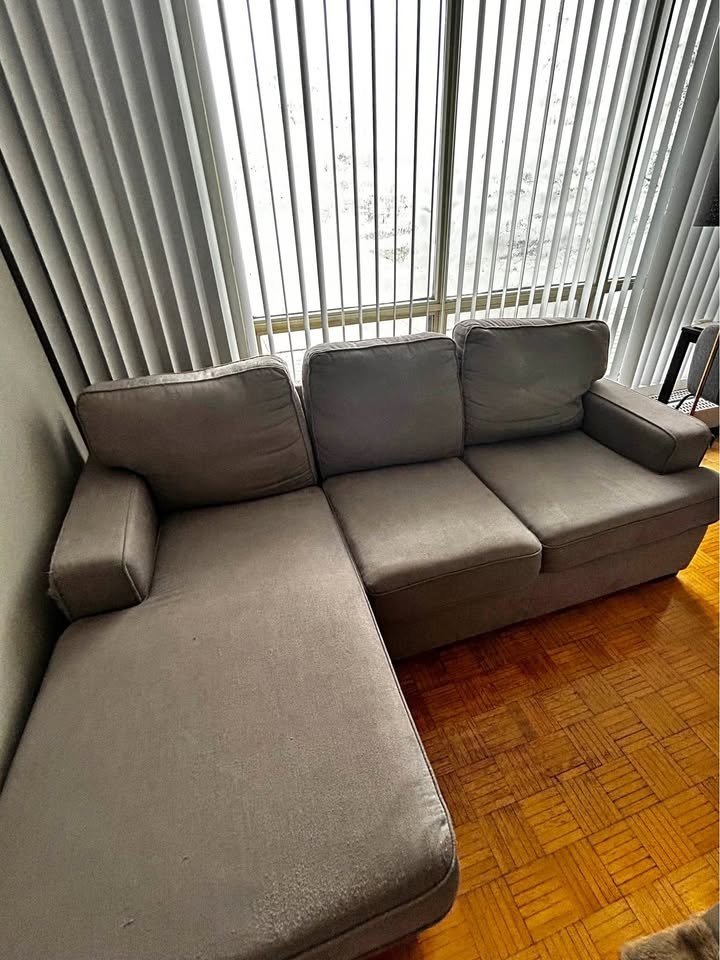 Used Sofa with Chaise (including storage) - HAS TO GO THIS WEEK