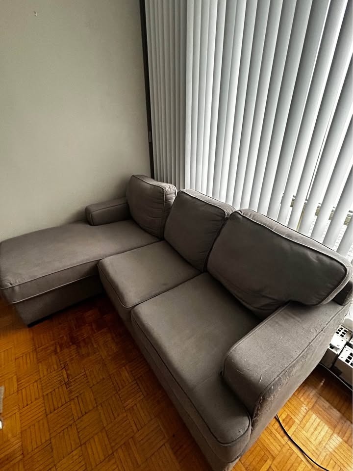 Used Sofa with Chaise (including storage) - HAS TO GO THIS WEEK - photo 3