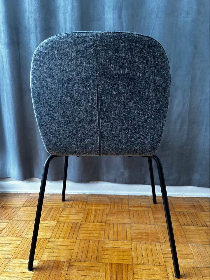 KARLPETTER Cushioned seat with black underframe (TWO IN STOCK) - photo 4