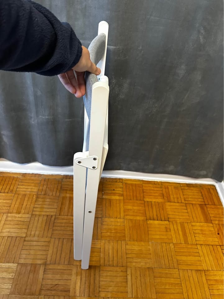 IKEA FRÖSVI Folding Chair - White/Light Gray - photo 5