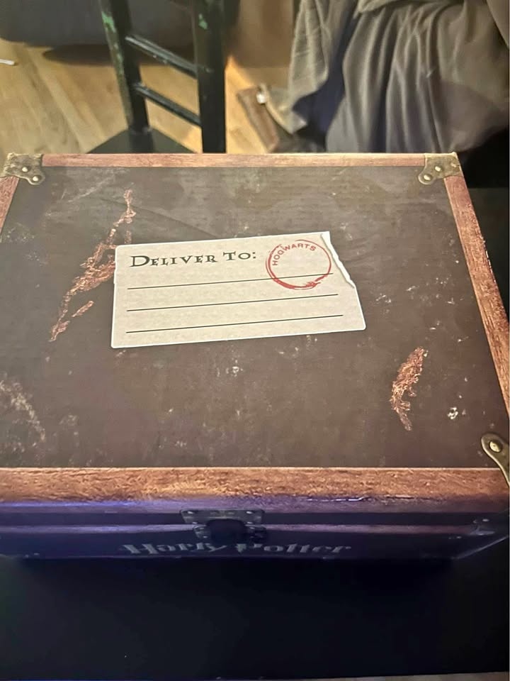 Harry Potter trunk set, Gryffindor custom colors