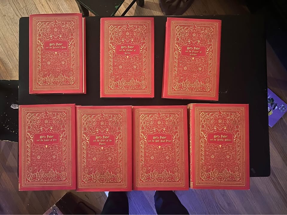 Harry Potter trunk set, Gryffindor custom colors - photo 5
