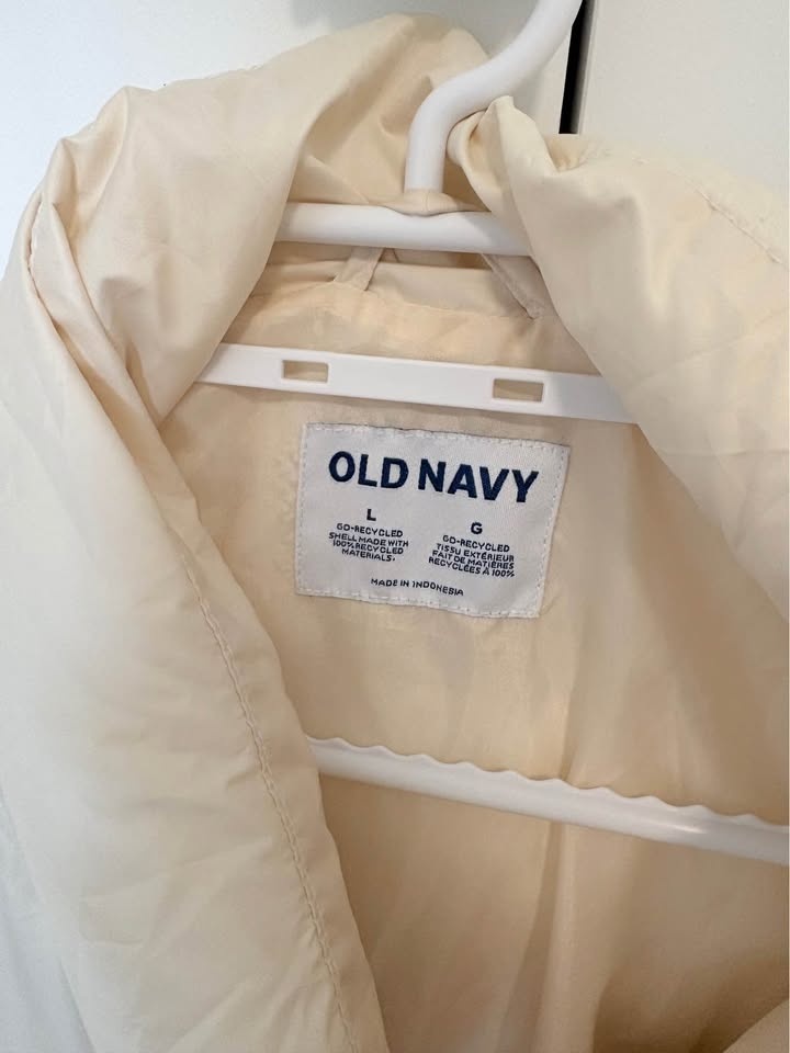 Old Navy Puffer Jacket White - photo 2