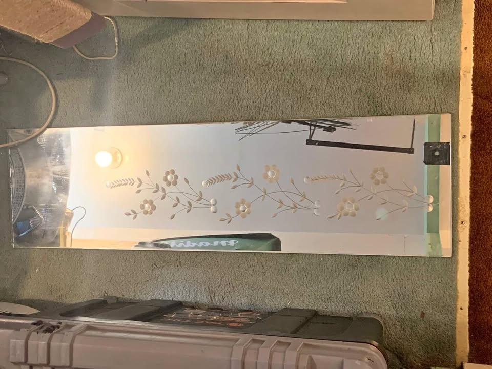 Antique mirror set