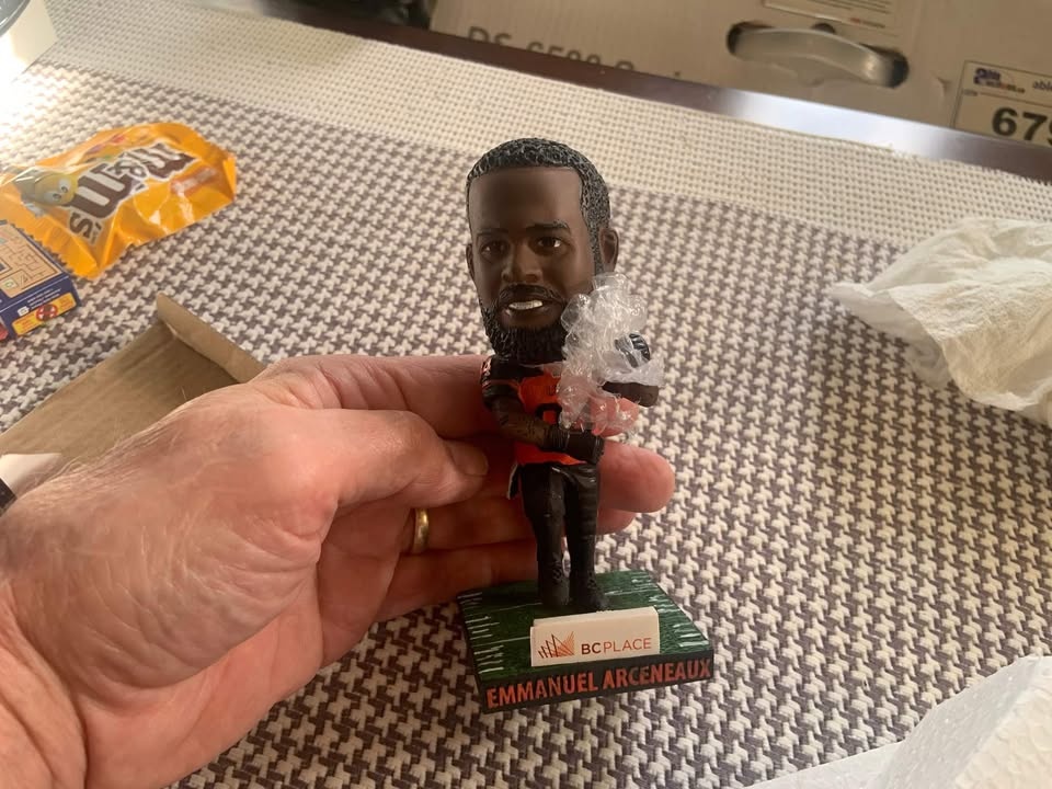 Emmanuel Arceneaux bobble head - photo 3