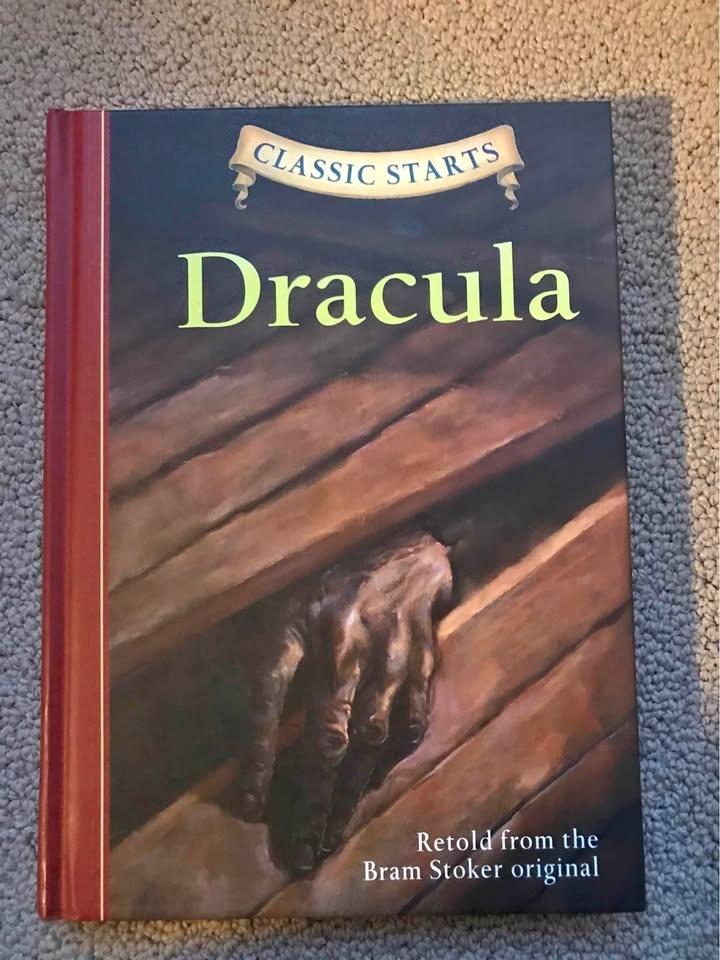 Dracula, children’s classic book