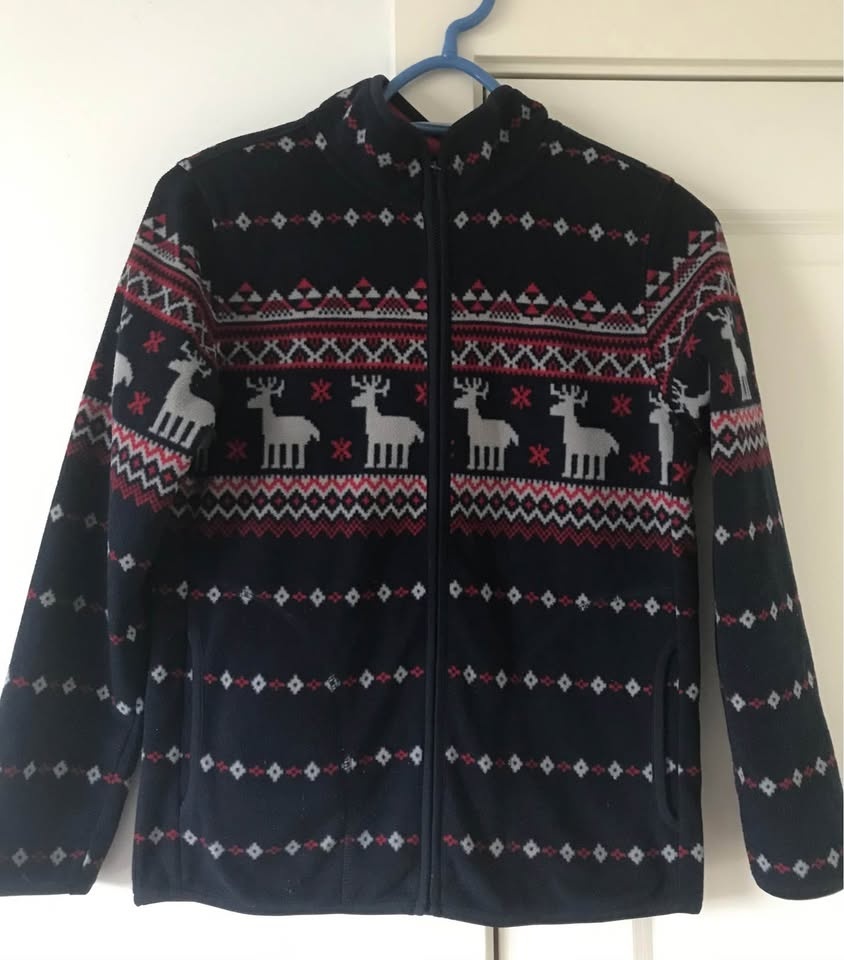 Fleece jacket, kids size M (10-12) - photo 2
