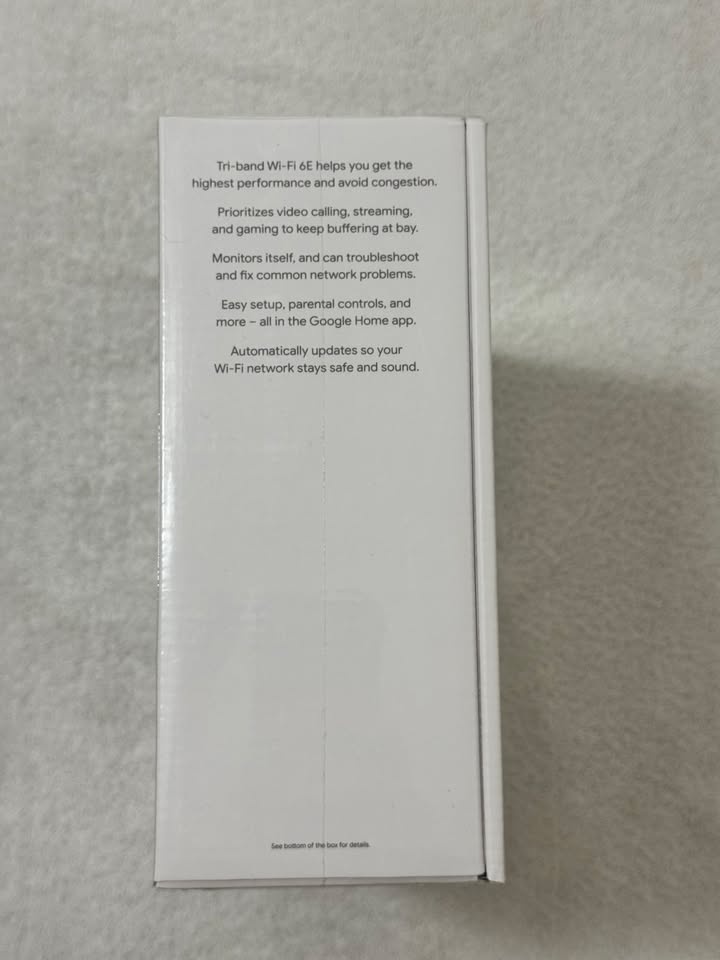Google Nest Wifi Pro (2) Pack: (Wi-Fi 6E) – New in Box - photo 3