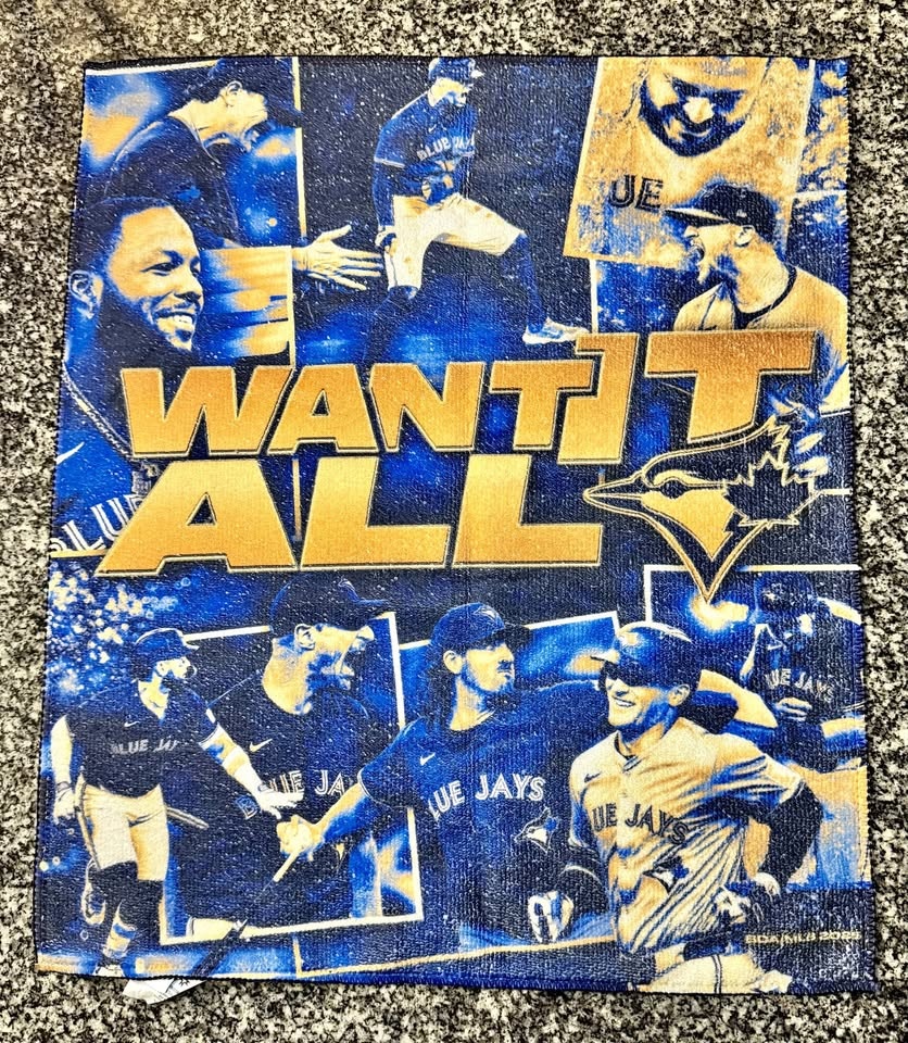 Toronto Blue Jays MLB Want It All Rally Towel