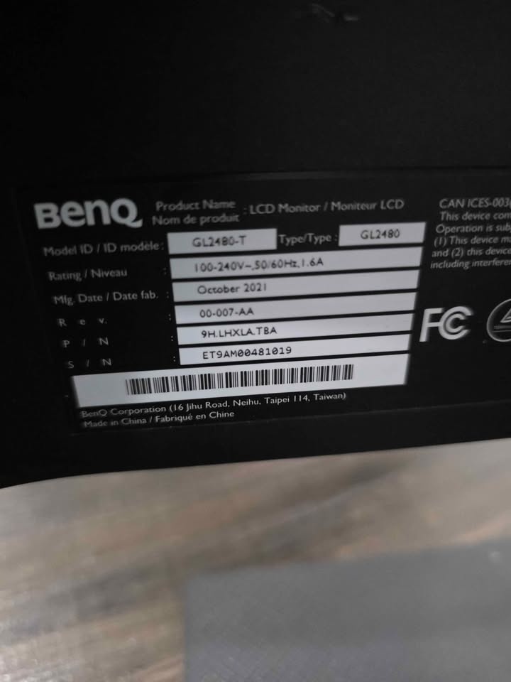 Benq monitor - photo 2