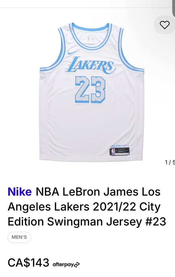 NBA LeBron James LA Lakers Jersey - photo 4