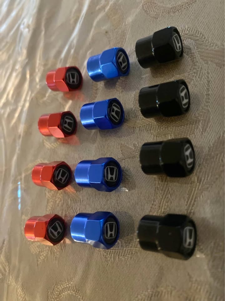 Honda tire valve caps