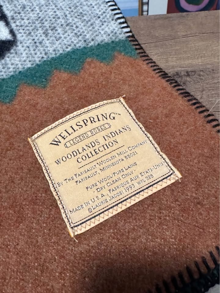 Wellspring Navajo Wool Blanket 50x70 in - photo 2