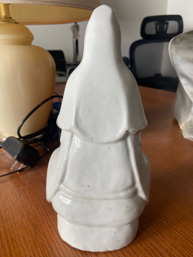 Ceramic Quan Yin Statue - photo 3