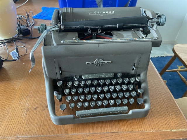 Underwood Typewriter