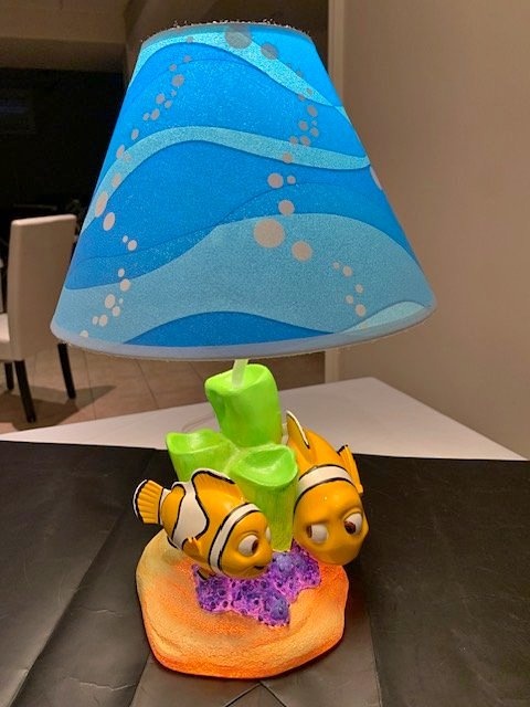 Table Lamp Children's Finding Nemo Disney Pixar