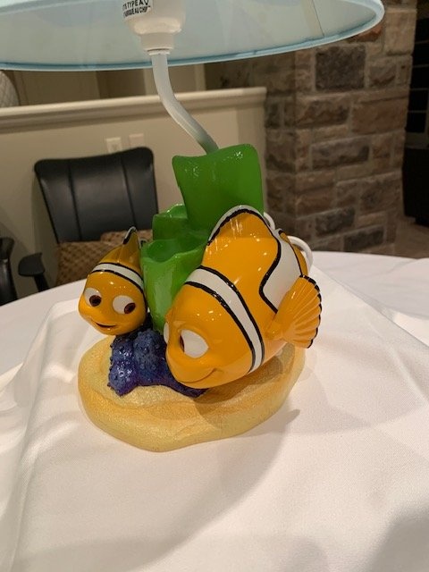 Table Lamp Children's Finding Nemo Disney Pixar - photo 3