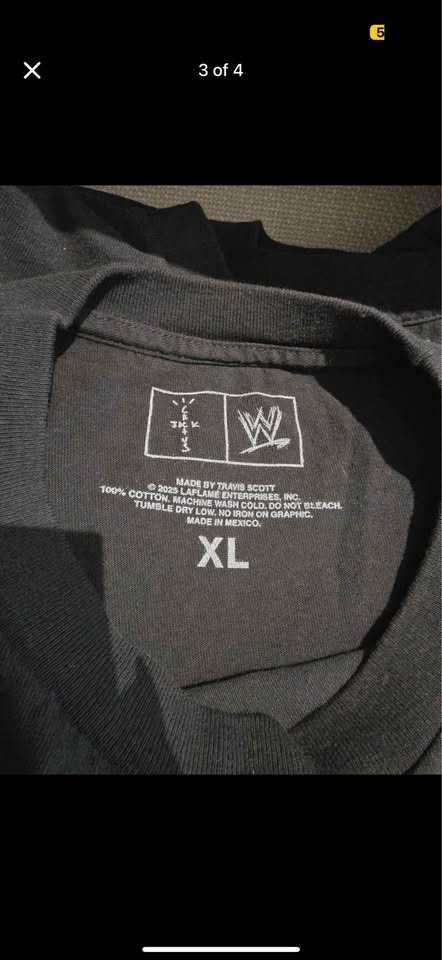 Travis Scott Wrestlemania 41 Meet The Rage 2025 T-Shirt - photo 3