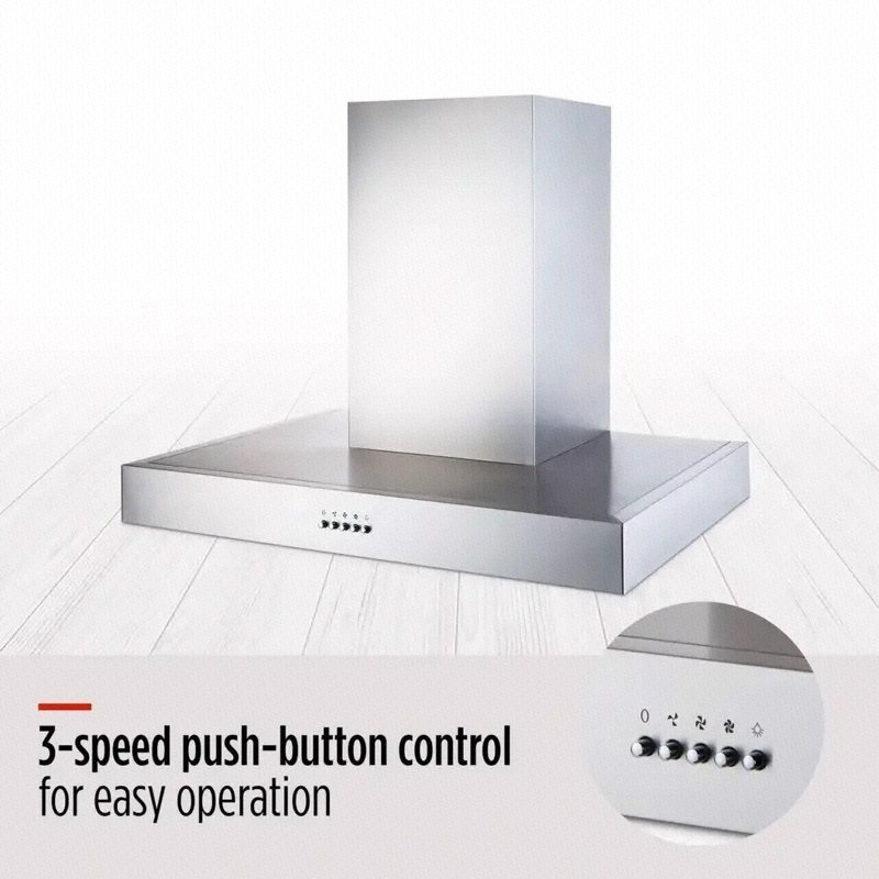 MASTER Chef Modern T-Style Range Hood - photo 3