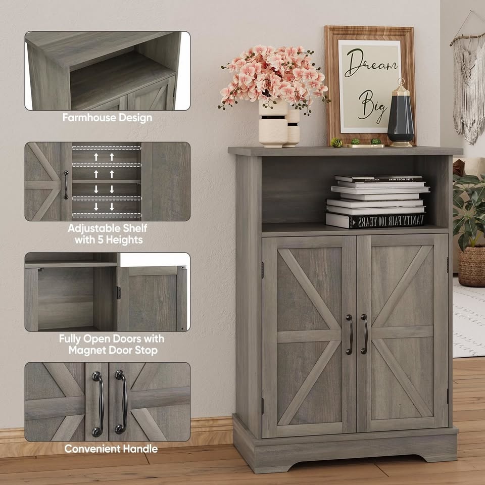 Mino Kesper Bathroom Floor Storage Cabinet - photo 5
