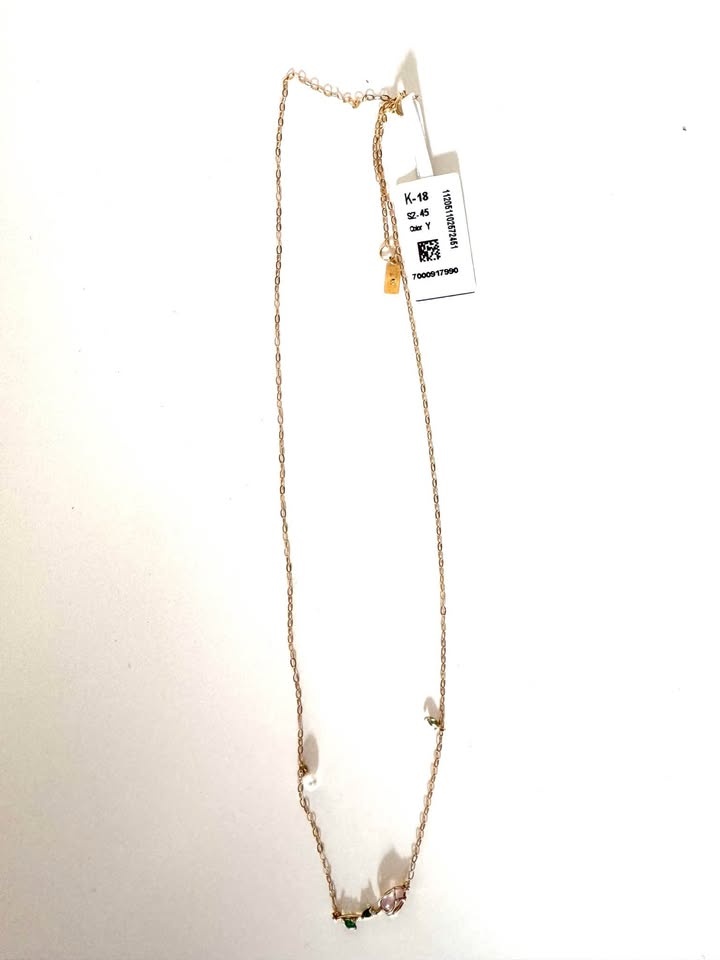 18k Dainty Gold Necklace-Women’s - photo 2