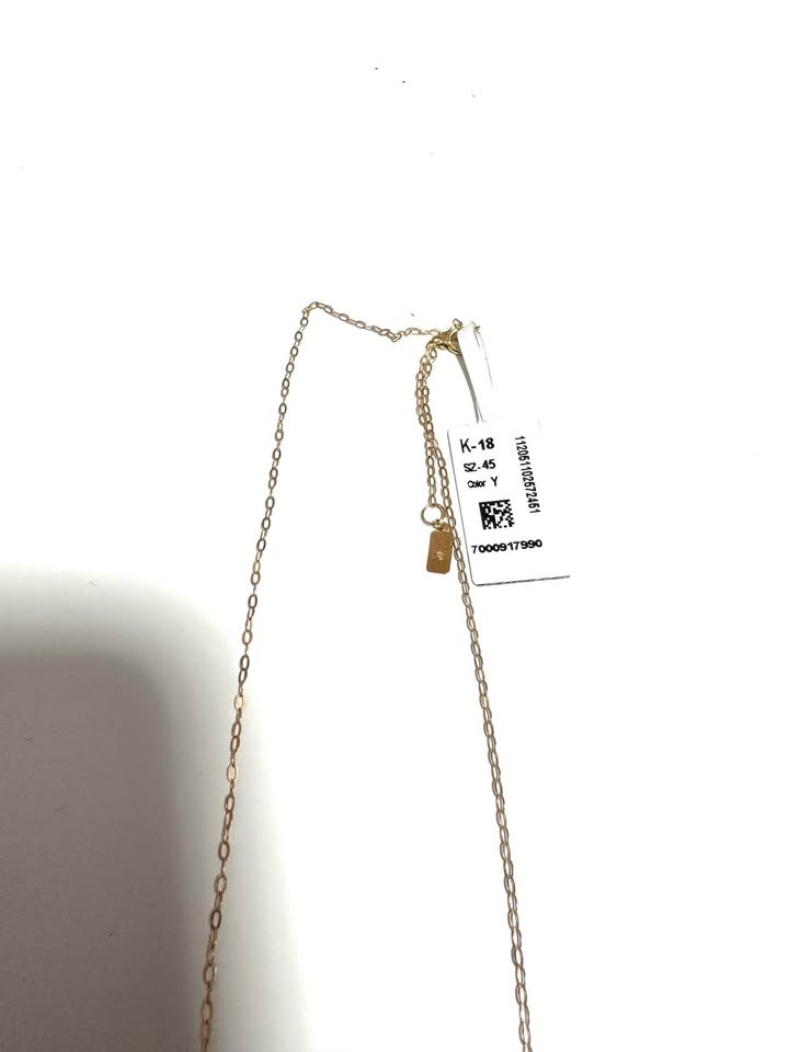 18k Dainty Gold Necklace-Women’s - photo 3