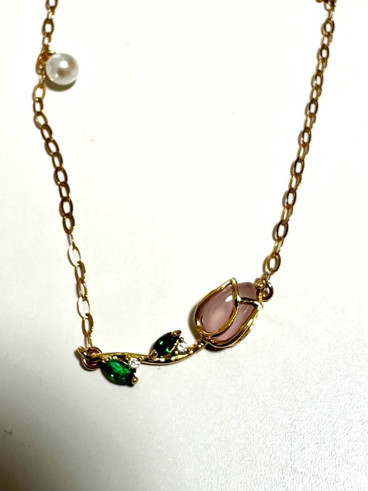 18k Dainty Gold Necklace-Women’s - photo 4