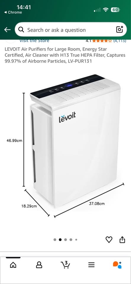 Levoit Air Purifier - photo 4