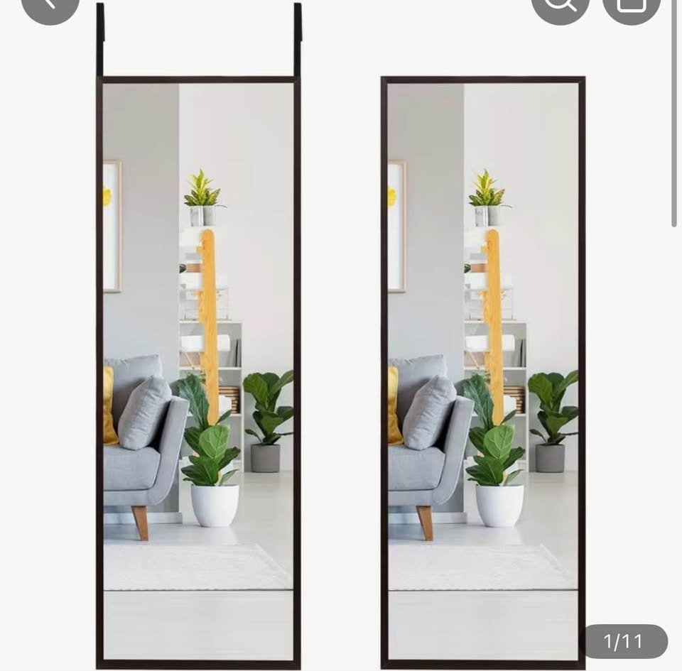 MOVING SALE | Over Door Full Length Mirror 🥕 - photo 2