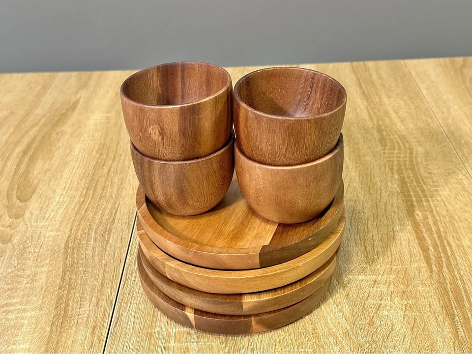 MOVING SALE | 4 Plates & 4 Cups