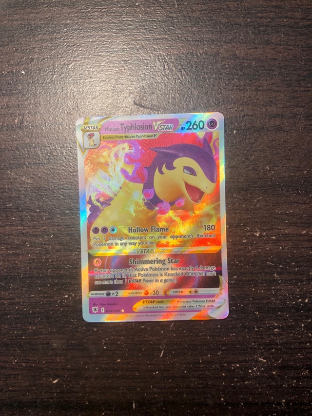 Pokémon Vstar typhlosion