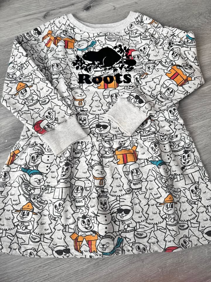 Roots Toddler girls dress 5T