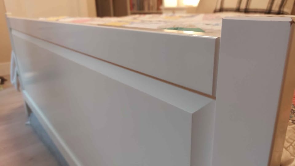 Ikea Hemnes Queen Size Bedframe with upgraded slats - photo 2