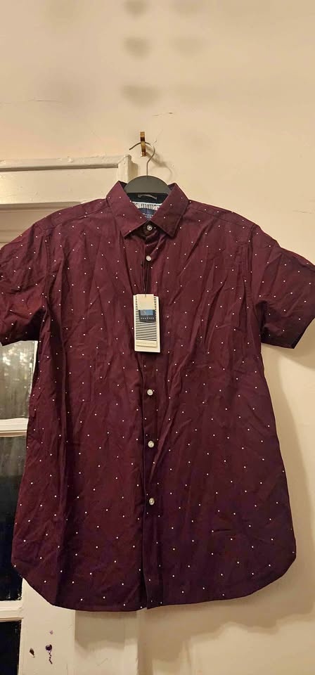 Denim & Flower Ricky Singh short sleeve button down shirt